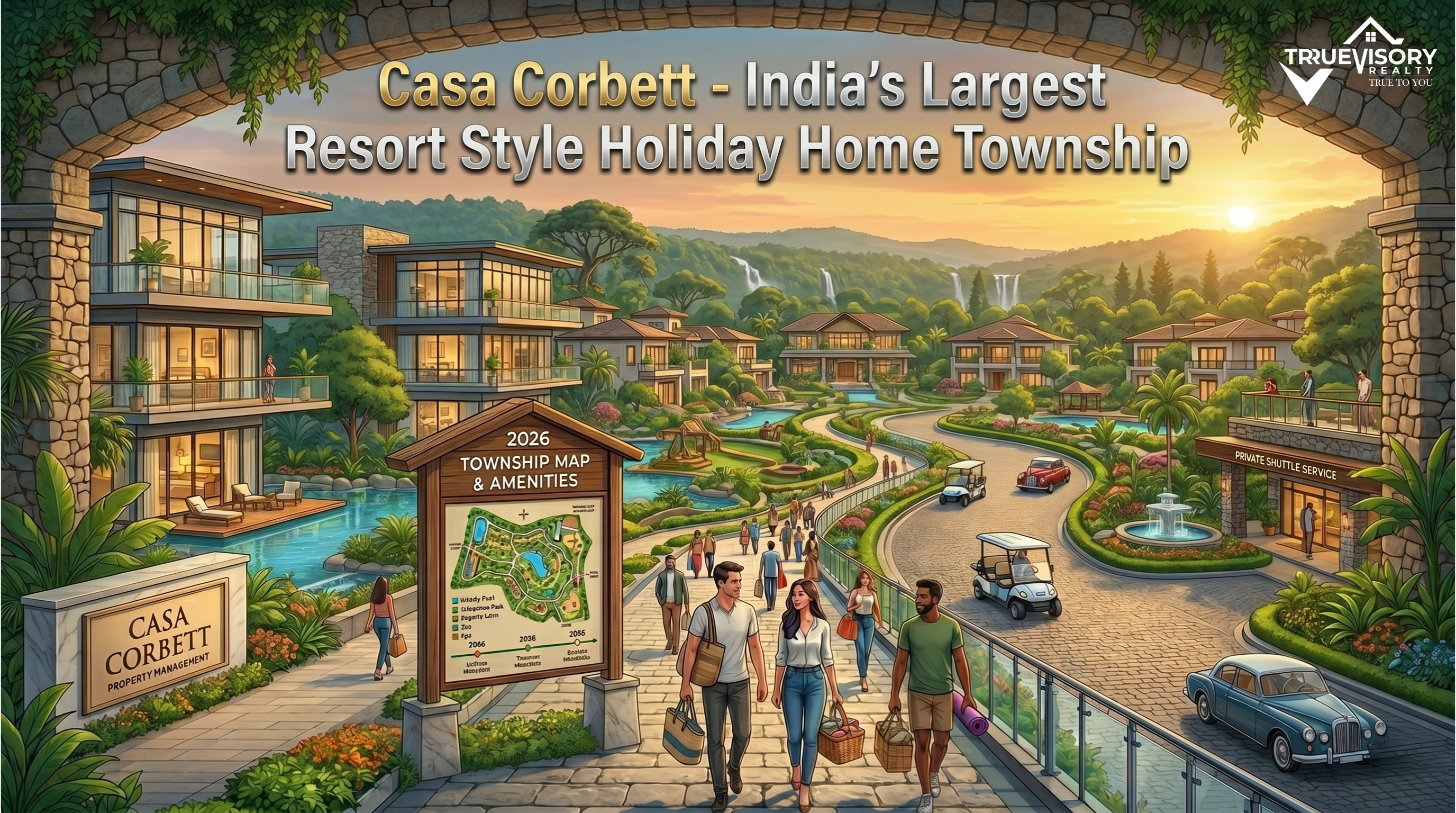 Casa Corbett - India's Largest Resort Styles Holiday Home Township